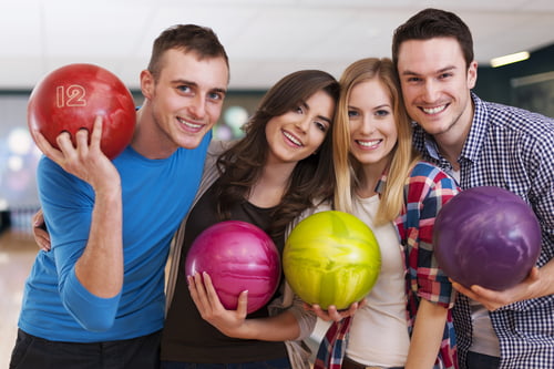 Bowling Work Christmas Party | Mosterball Amusement Hire
