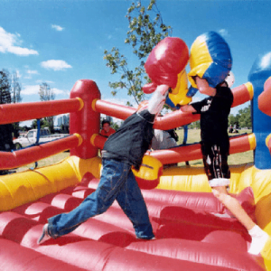 inflatable bouncy boxing for hire monsterball