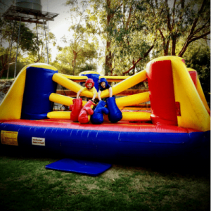 Inflatable boxing ring
