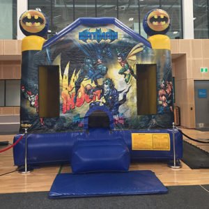 .jumping castle batman characte