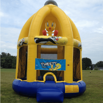 tweety inflatable bouncy castle monsterball